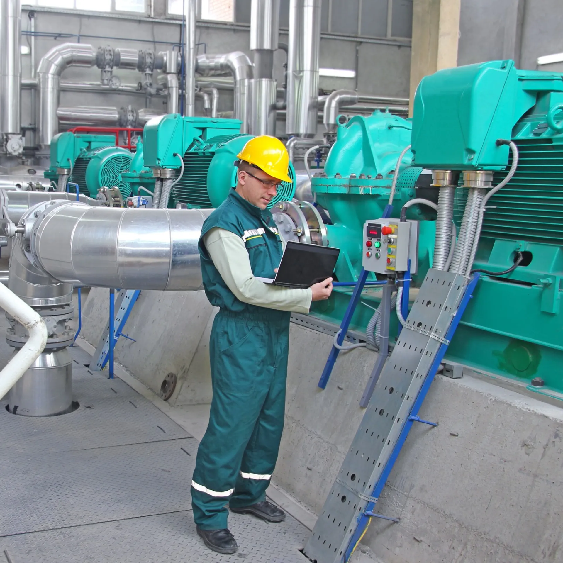 Machine controleren en repareren